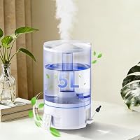 Amazon.co.jp: 【2025年・マグネット式リモコン付】 加湿器 大容量 5L